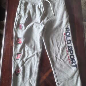 Men’s Ralph Lauren Gray Logo Sweatpants